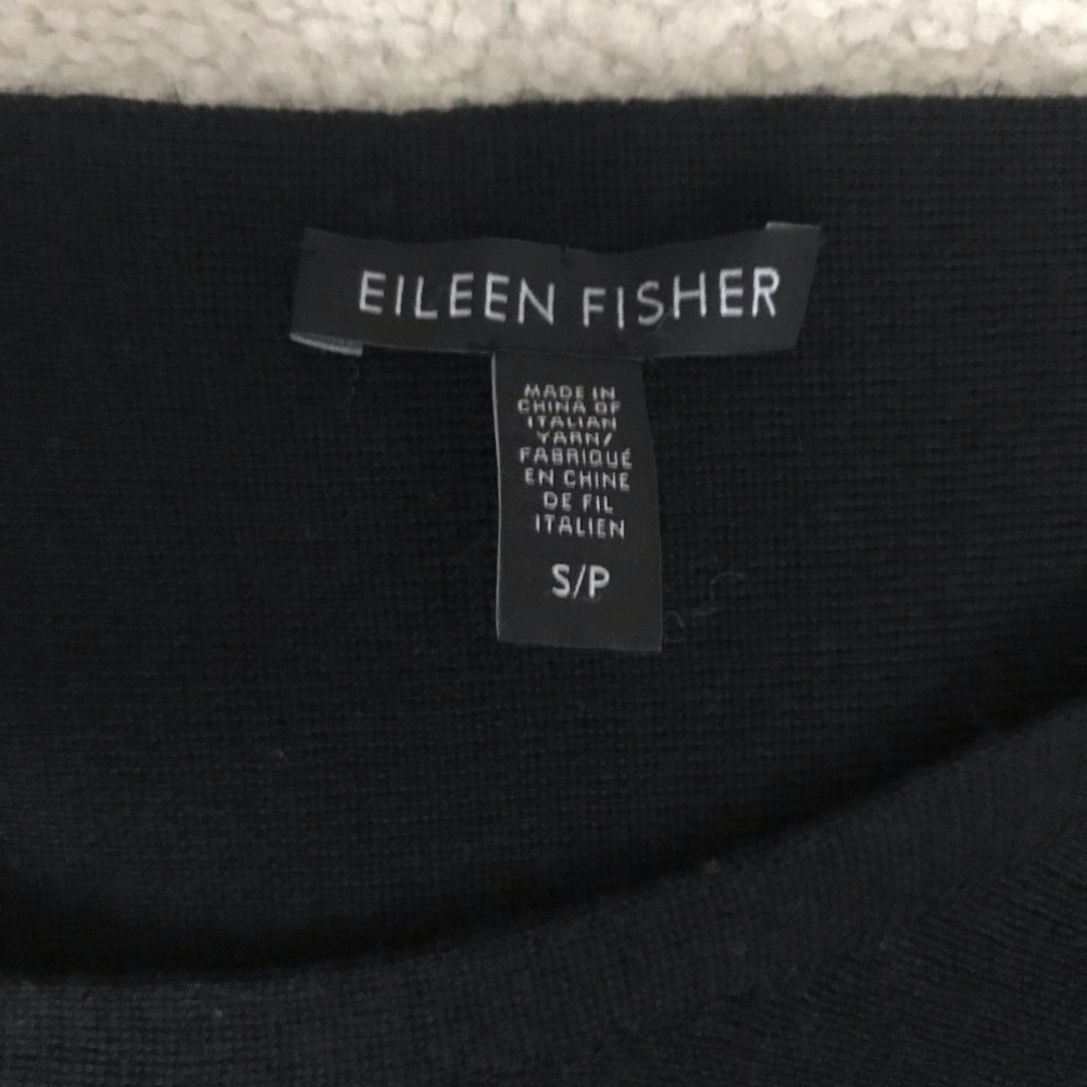 Cashmere cropped sweater by Eileen Fisher